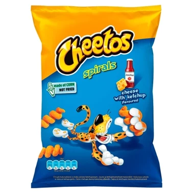 Cheetos Spirals Chrupki kukurydziane o smaku serowo-ketchupowym 80 g - 6