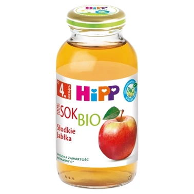 HiPP BIO Sok 100 % słodkie jabłka po 4. miesiącu 0,2 l - 1