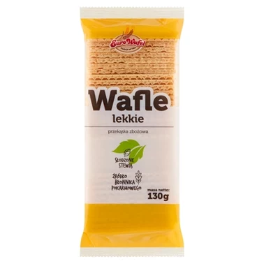 Eurowafel Wafle lekkie klasyczne 130 g - 1