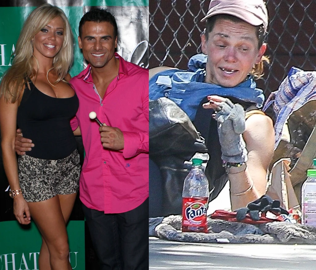Loni Willison i Jeremy Jackson w 2011 roku, po prawej Loni Willison obecnie, fot. EastNews