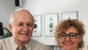 Edward i Hanna (zdjęcie pochodzi z Instagrama kuracjusza)