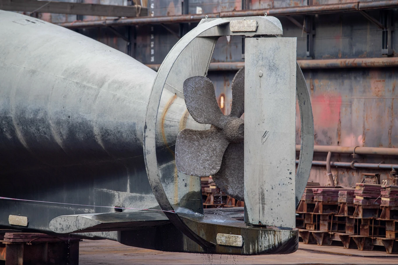 Wszystkie wymontowane elementy trafią do helskiego Punktu Bazowania. 