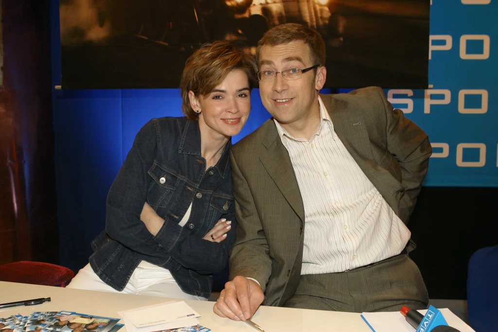 Adriana Niecko i Maciej Orłoś prowadzili "Teleexpress"