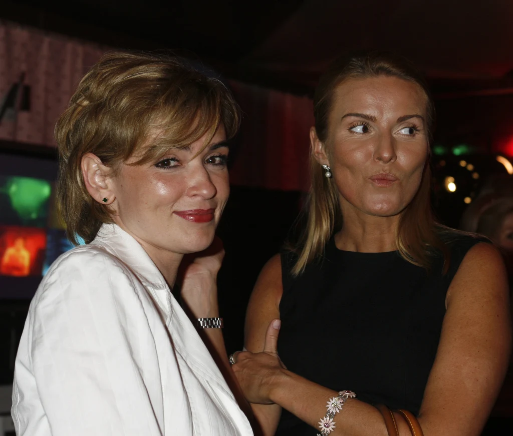 Adriana Niecko. Na zdjęciu z Hanną Lis