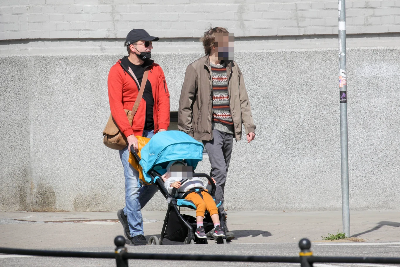 Robert Górski z dziećmi 