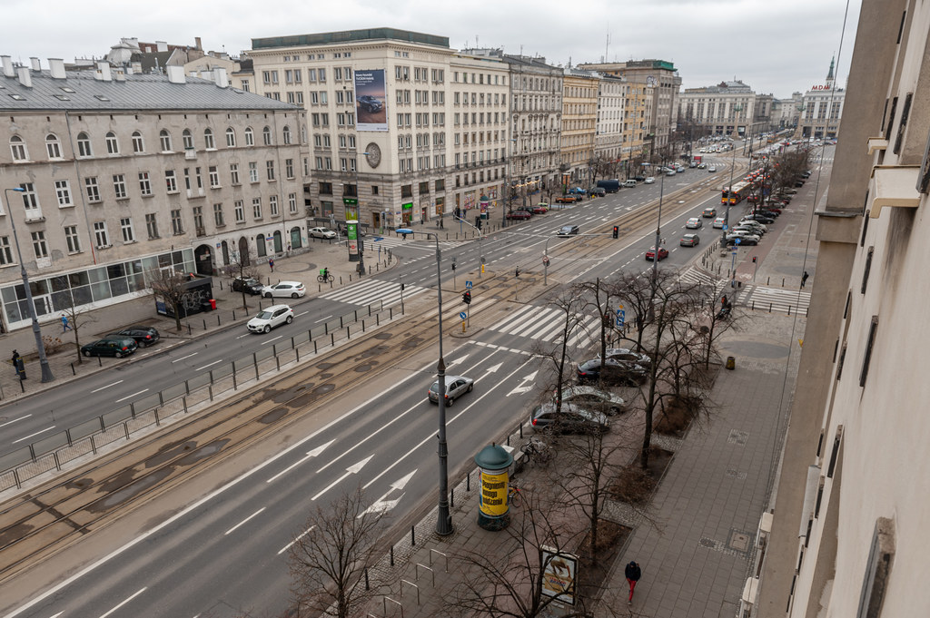 ul. Marszałkowska w Warszawie. 