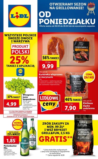 Lidl otwiera sezon na grillowanie!