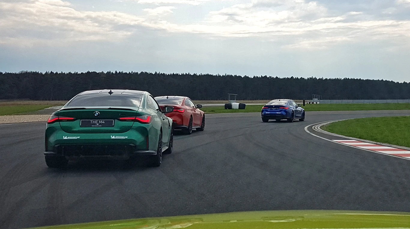 BMW M3, M4 i M5 na Silesia Ring