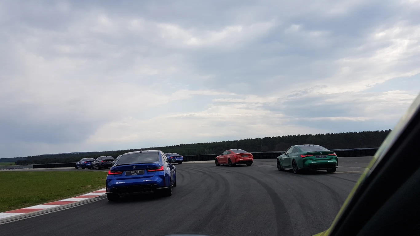 BMW M3, M4 i M5 na Silesia Ring