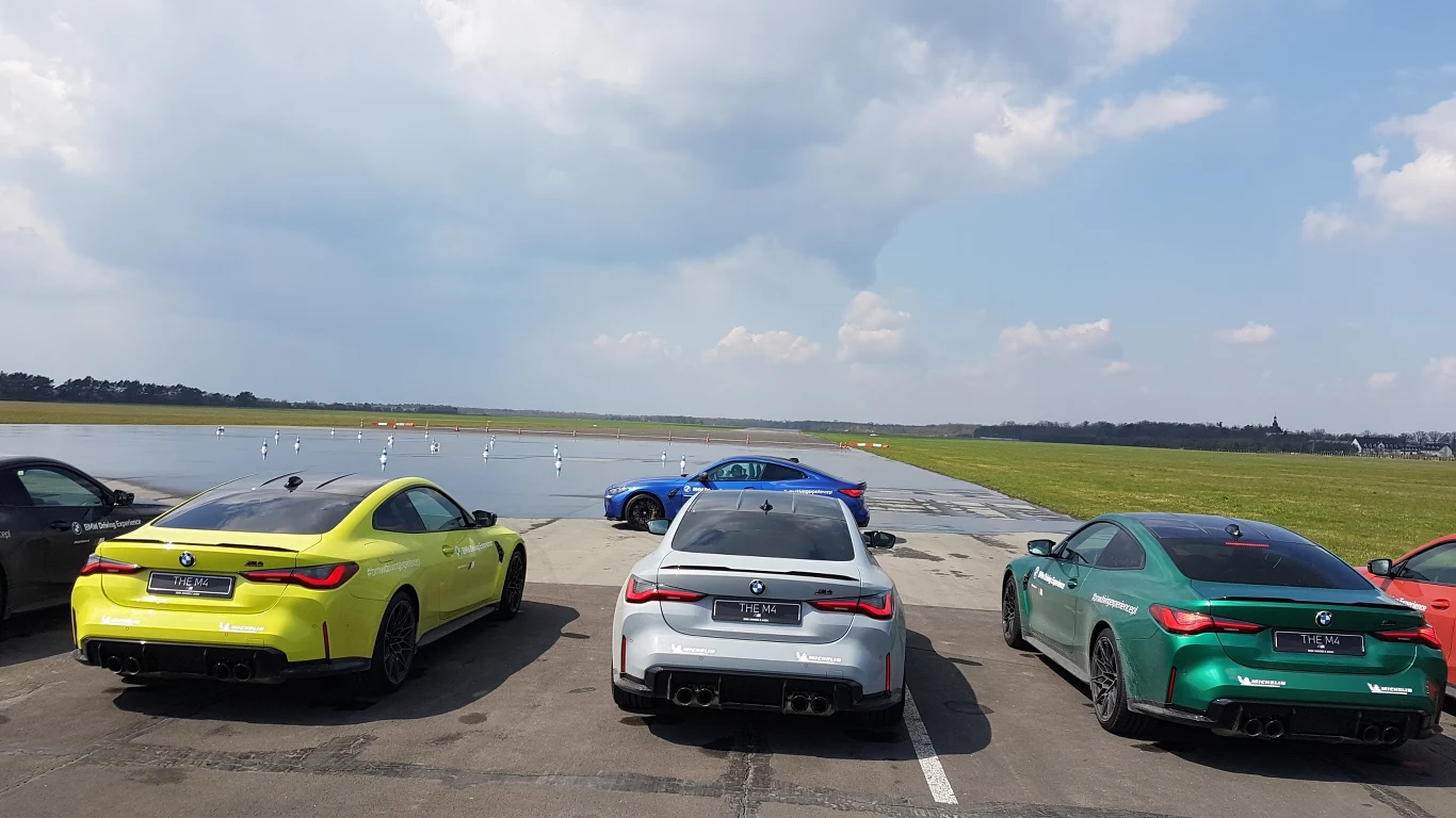 BMW M3, M4 i M5 na Silesia Ring