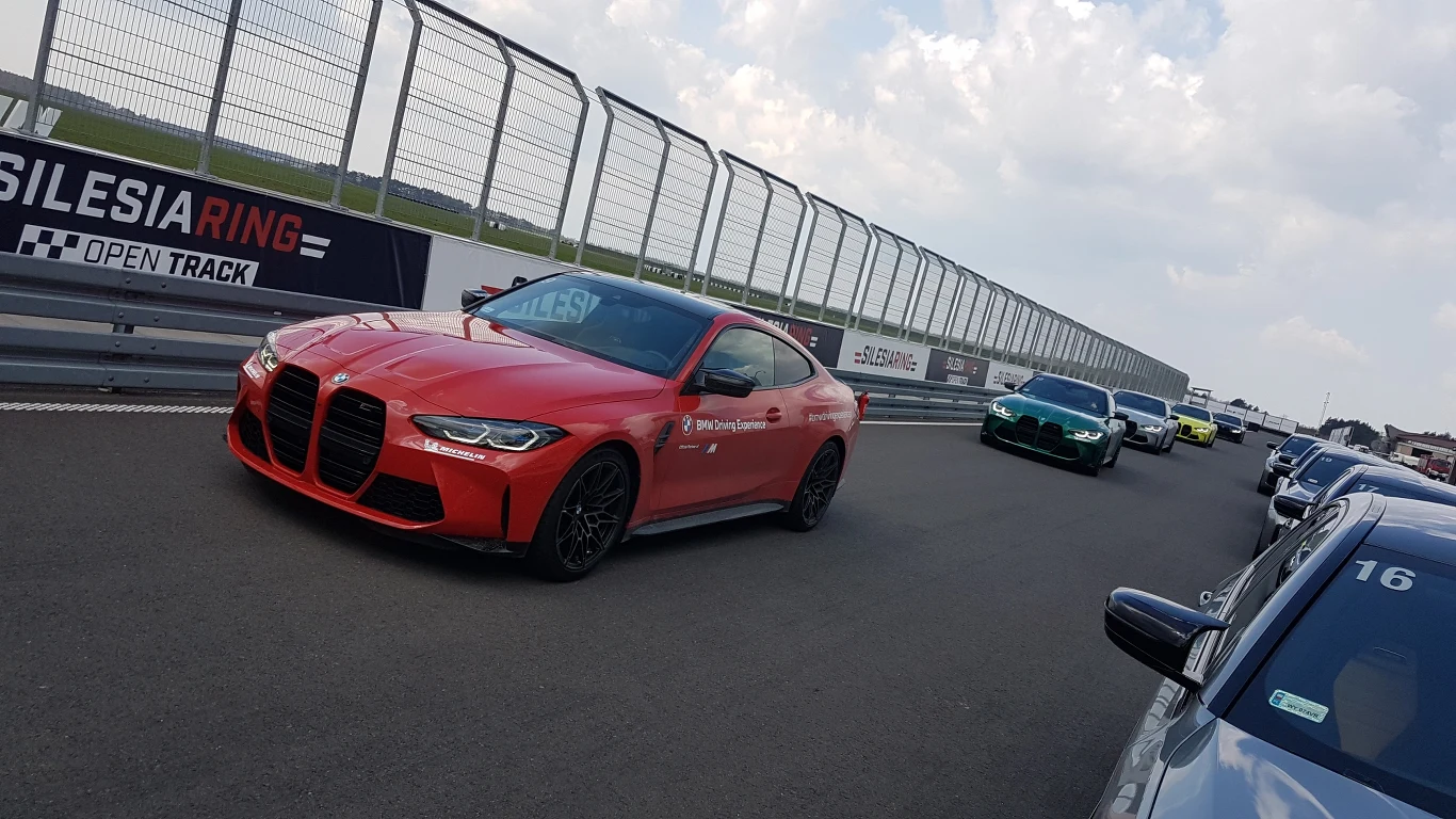 BMW M3, M4 i M5 na Silesia Ring