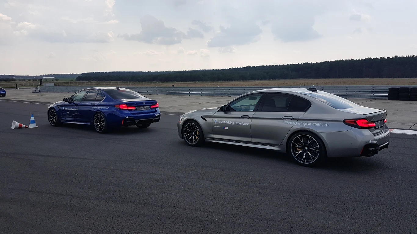 BMW M3, M4 i M5 na Silesia Ring