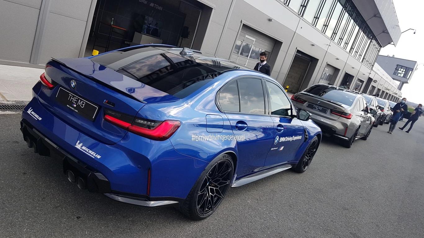BMW M3, M4 i M5 na Silesia Ring