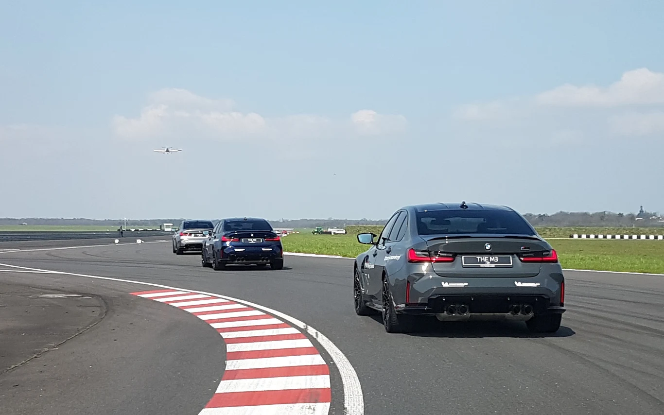 BMW M3, M4 i M5 na Silesia Ring