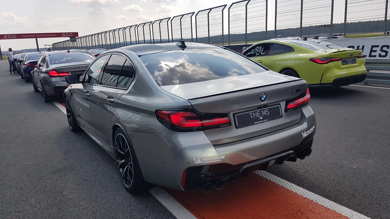BMW M3, M4 i M5 na Silesia Ring