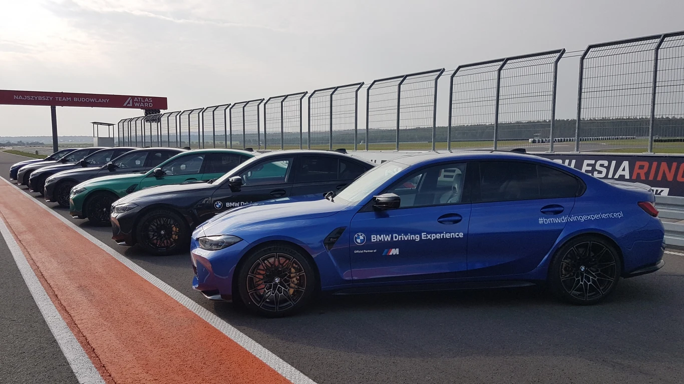 BMW M3, M4 i M5 na Silesia Ring