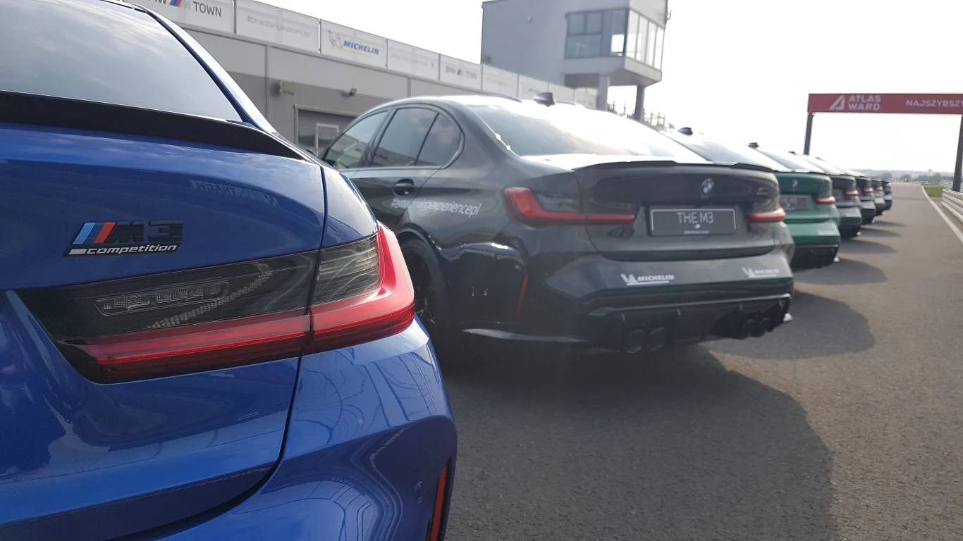 BMW M3, M4 i M5 na Silesia Ring