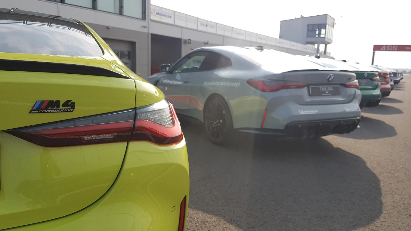 BMW M3, M4 i M5 na Silesia Ring
