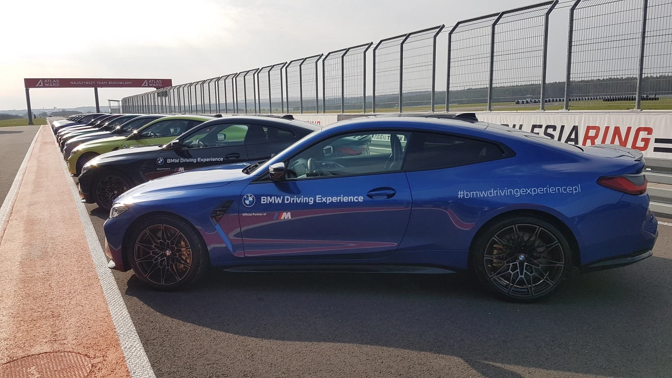 BMW M3, M4 i M5 na Silesia Ring