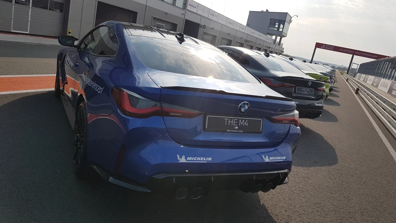 BMW M3, M4 i M5 na Silesia Ring