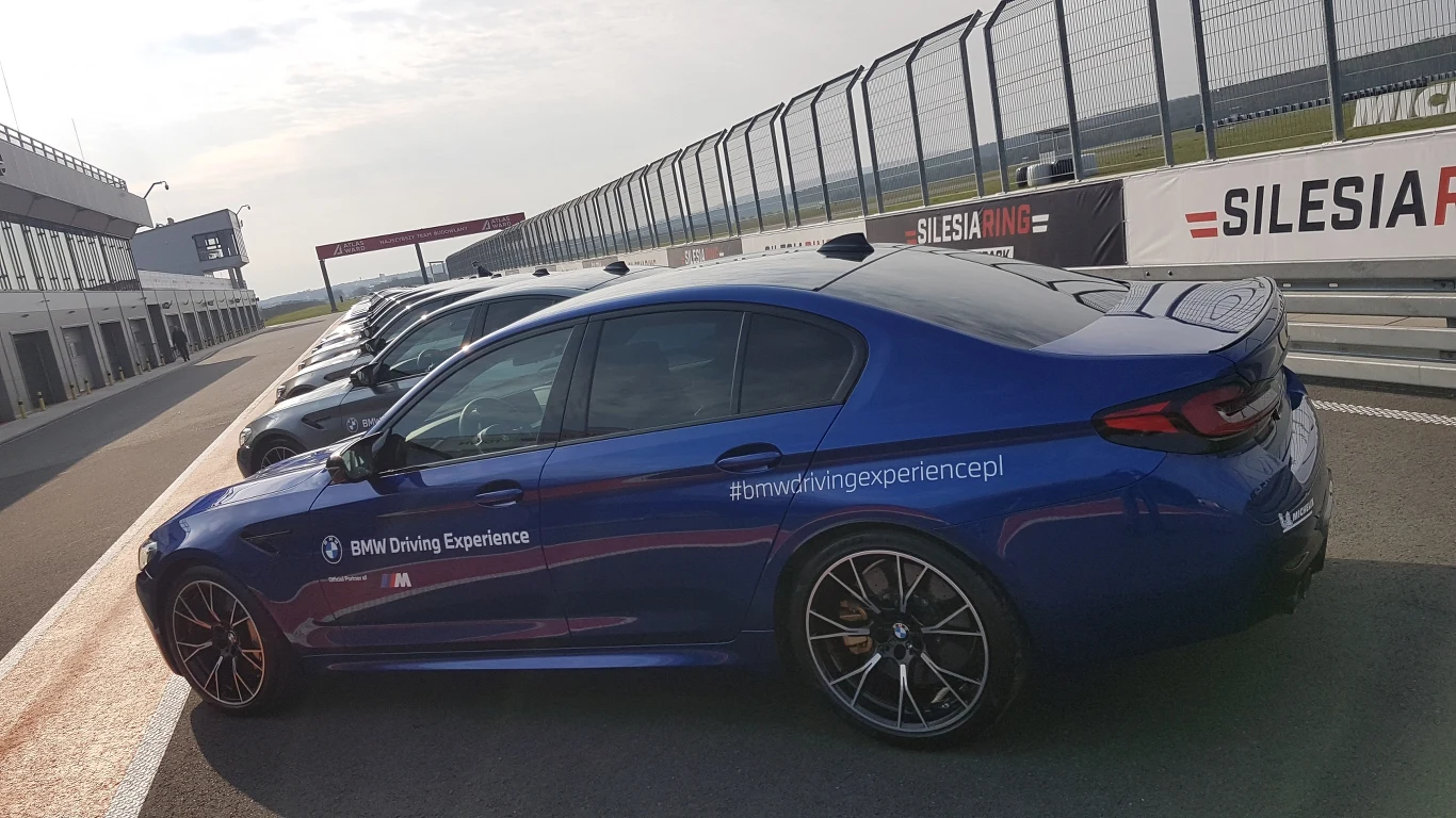 BMW M3, M4 i M5 na Silesia Ring