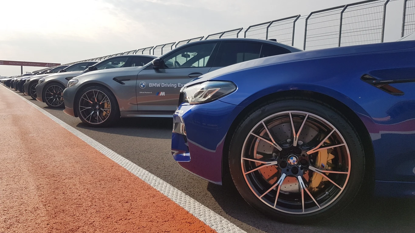 BMW M3, M4 i M5 na Silesia Ring