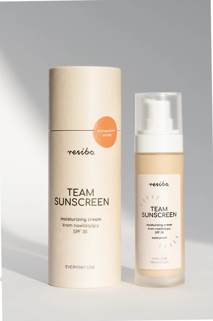 ​Team Sunscreen - krem z filtrem na cały rok od Resibo 