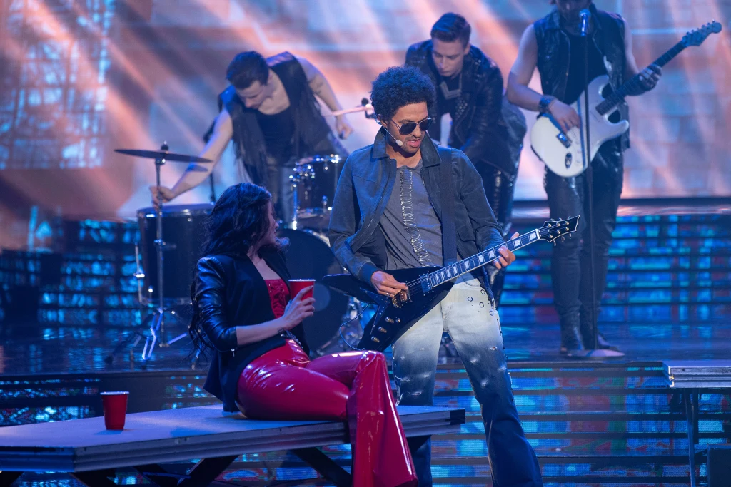 Paweł Góral jako Lenny Kravitz Paweł Góral jako Lenny Kravitz