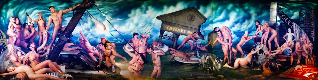 „Deluge” (Potop) amerykańskiego twórcy Davida LaChapelle’a jest najdrożej sprzedanym zdjęciem w Polsce. 