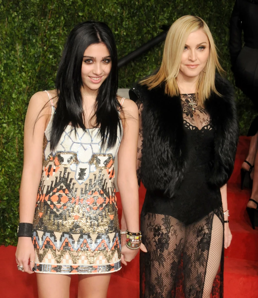 Madonna i Lourdes Leon w 2011 roku