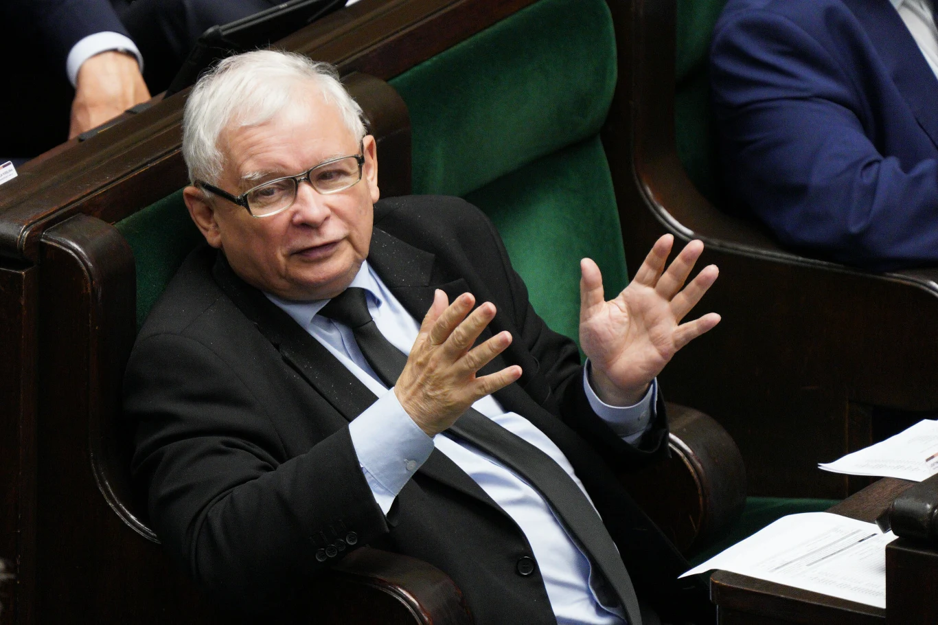 Prezes PiS Jarosław Kaczyński
