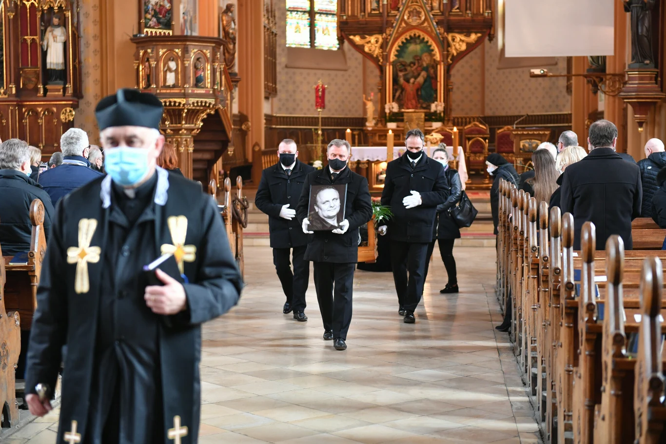 Pogrzeb Andrzeja Ruska