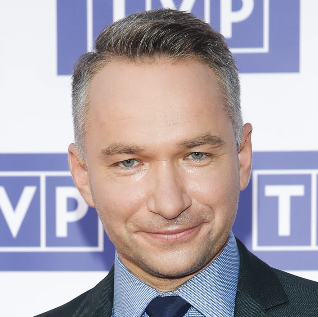 Rafał Patyra z żoną