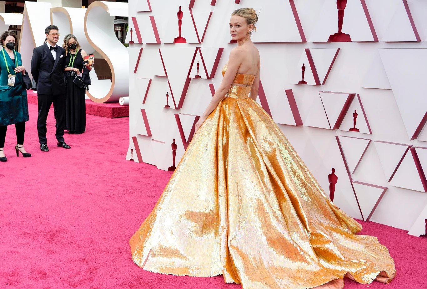 Carey Mulligan na czerwonym dywanie
