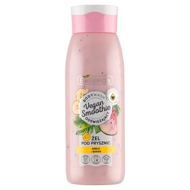 Bielenda Vegan Smoothie Odświeżający żel pod prysznic arbuz + banan 400 g - 0