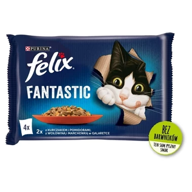 Felix Fantastic Karma dla kotów wiejskie smaki w galaretce 340 g (4 x 85 g) - 2