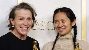 Frances McDormand i Chloe Zhao z Oscarami