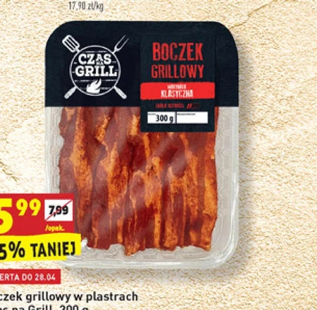 Boczek na grilla Czas na grill