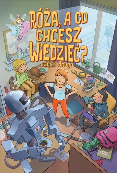 Okładka komiksu "Róża, a co chcesz wiedzieć?"