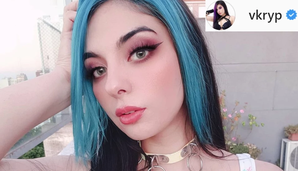 Valentina Kryp - fragment zdjęcia zamieszczonego w serwisie Instagram.com / na profilu @vkryp