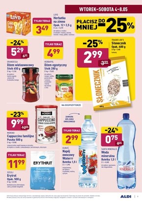 Pełna oferta promocyjna Aldi