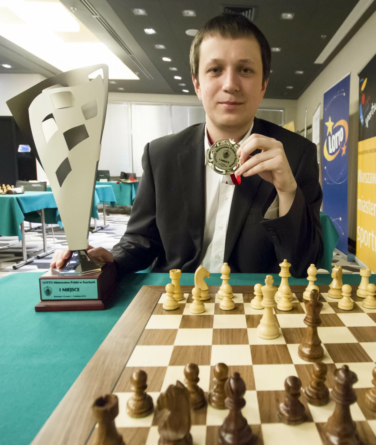 Radosław Wojtaszek mistrzem Polski został m.in. w 2014 roku Radosław Wojtaszek mistrzem Polski został m.in. w 2014 roku
