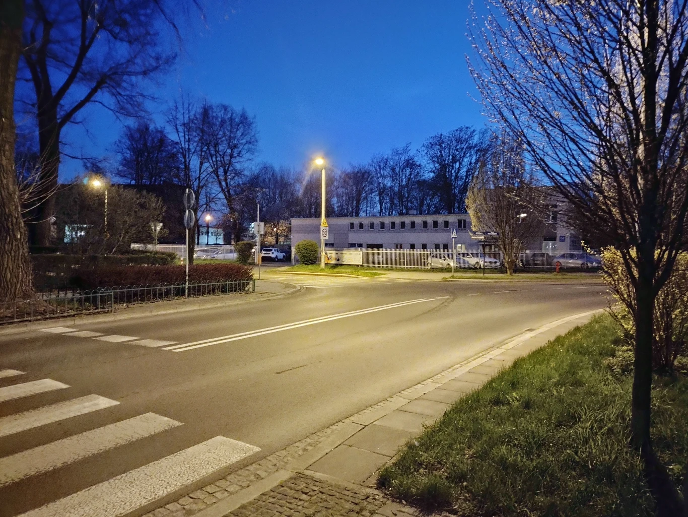 Zdjęcie wykonane w trybie nocnym