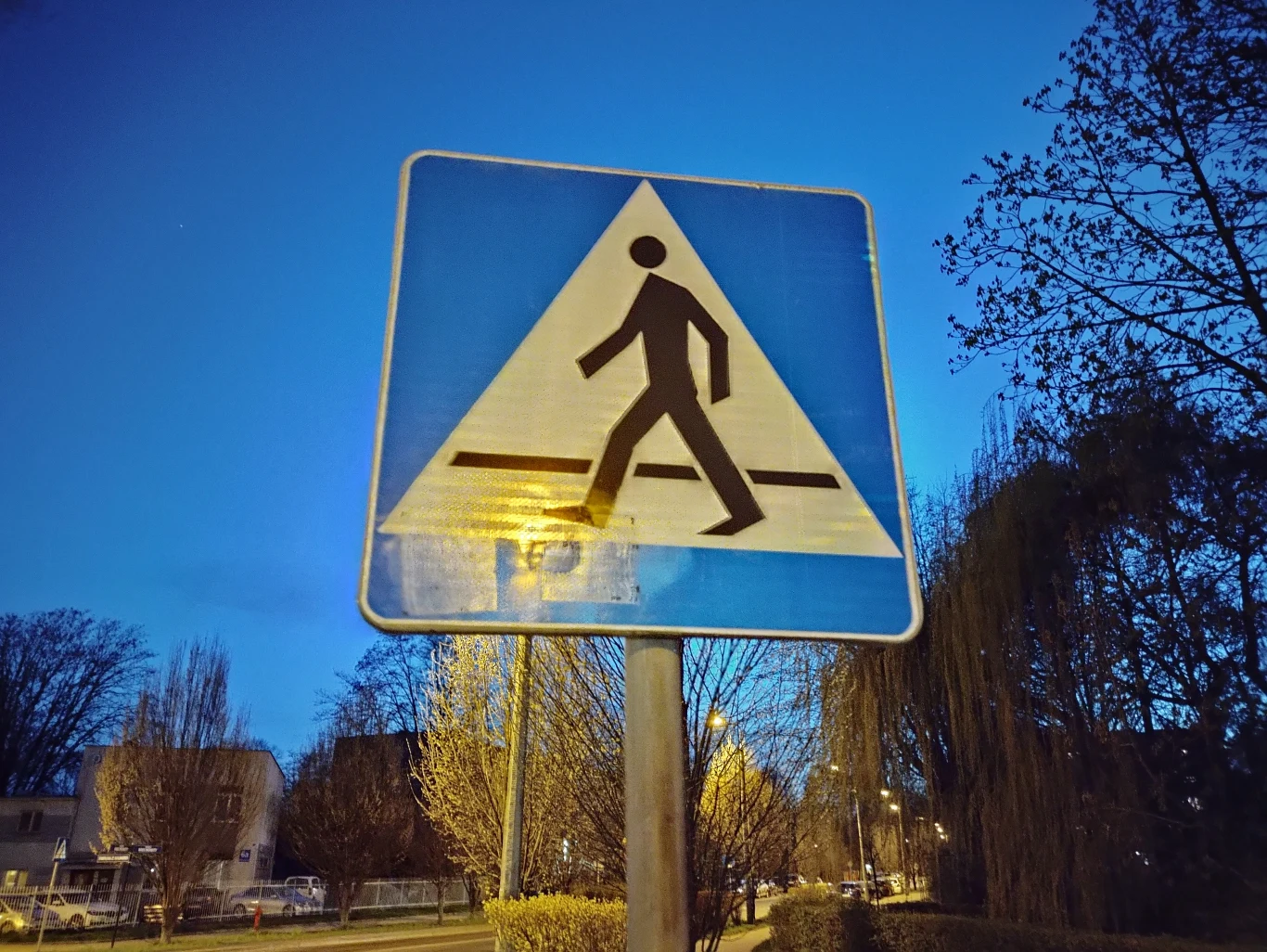 Zdjęcie wykonane w trybie nocnym