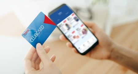 Karta lojalnościowa klubu Tesco.