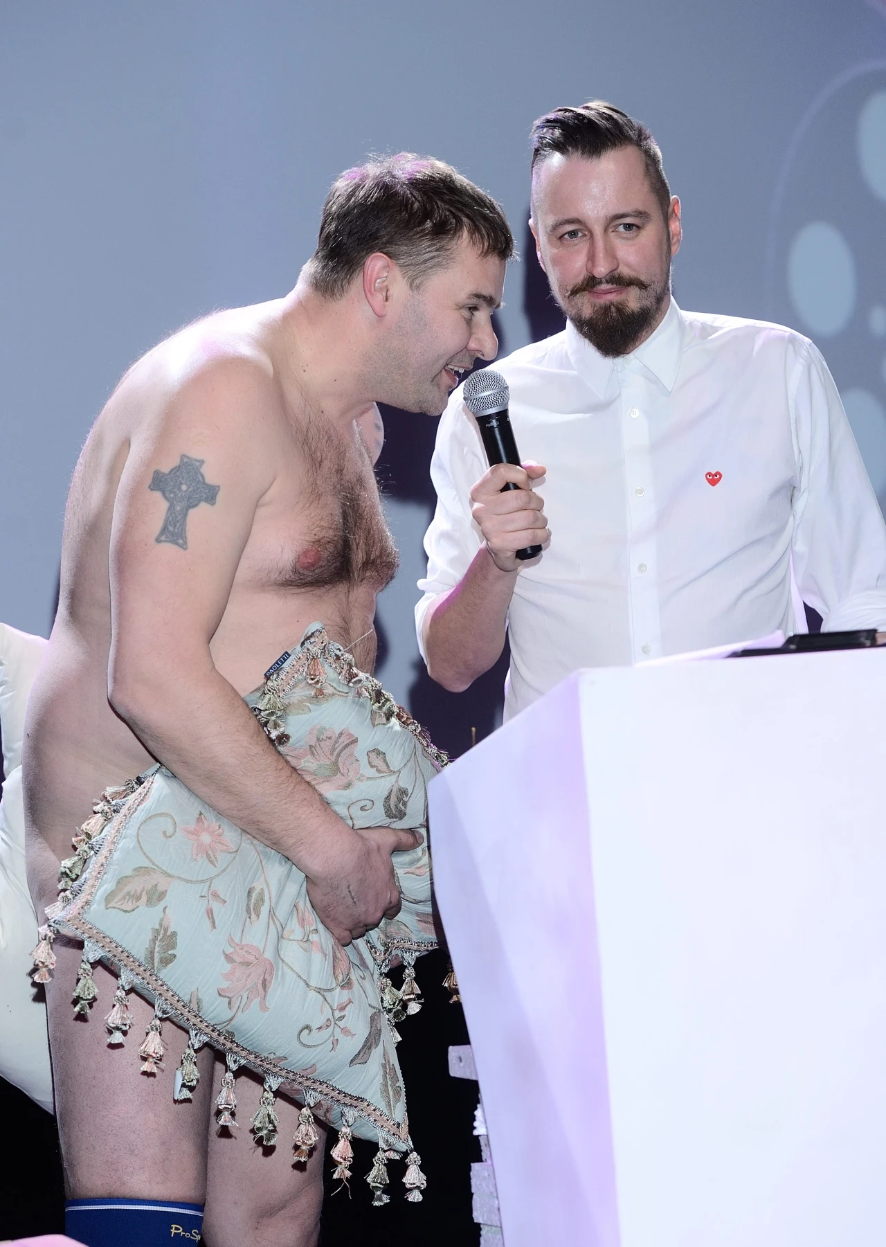 Tomek Karolak na rozdaniu Węży Tomek Karolak na rozdaniu Węży