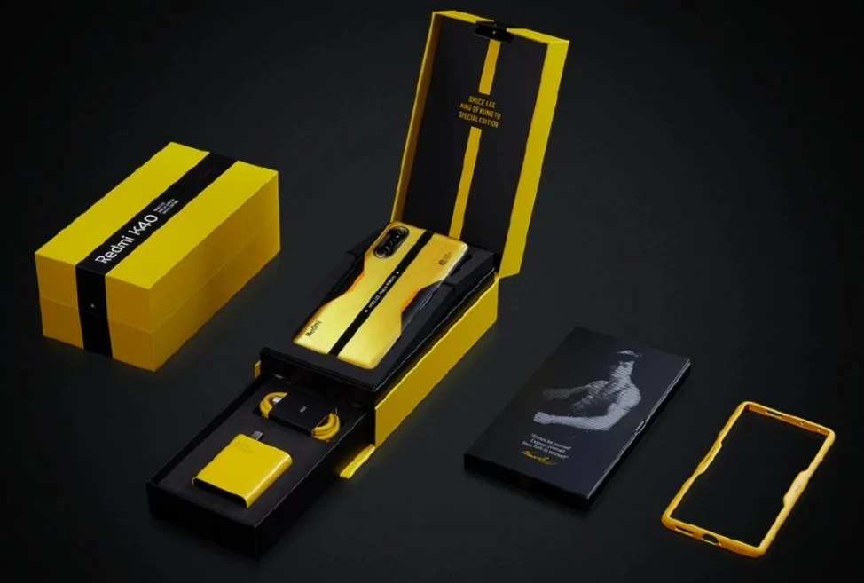 Redmi K40 Bruce Lee Special Edition