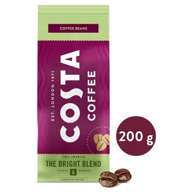 COSTA COFFEE Bright Blend Medium Roast Kawa ziarnista palona 200 g - 2