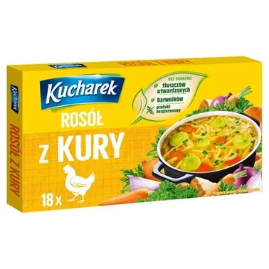 Kucharek Rosół z kury 180 g (18 x 10 g) - 1