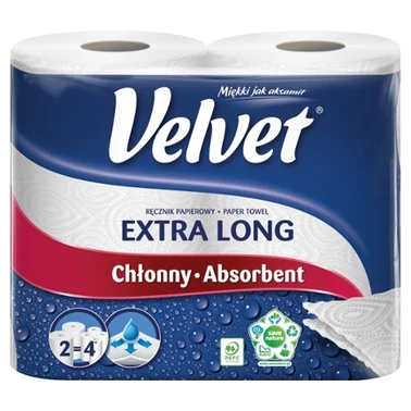 Velvet Extra Long Ręcznik papierowy 2 rolki - 5